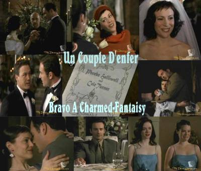 montage mariage Cole et Phoebe