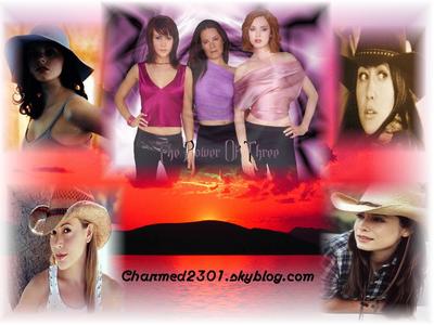 Nos 4 sorcieres en cowboy